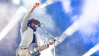 Gary Clark Jr. joins Carlos Santana and Van Halen on Guitar Center Hollywood’s iconic RockWalk