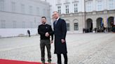 Zelenski es recibido por Duda en Varsovia al comienzo de la visita oficial