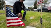 Vietnam veteran places flags in cemeteries to honor and remember those who served