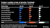 Russia’s Seaborne Crude Exports Are Battered by Winter Storms