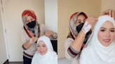 Despite being hospitalised, Perak makeup artist bride for her wedding (VIDEO)