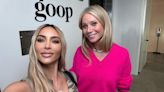 Gwyneth Paltrow Interviewed Kim Kardashian in the Coziest Version of the Barbiecore Pink Trend