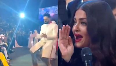 Aishwarya cheers for husband Abhishek's performance during IIFA awards, says 'you rocked it baby!', watch viral video