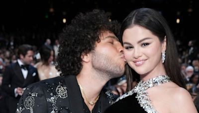 Benny Blanco Kisses Selena Gomez in a Photo She Shared of Their Secret Emmys Date