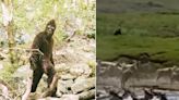 Arctic 'Bigfoot' caught on film 'chasing something' during long-lost documentary