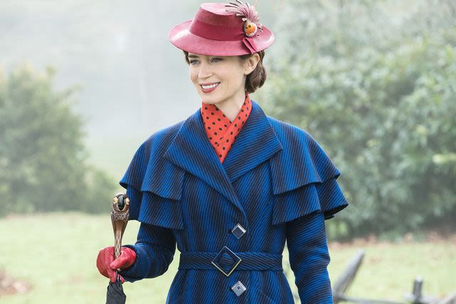 Emily Blunt names a “Mary Poppins Returns” scene as the scariest stunt she's ever done