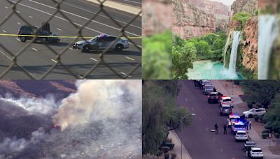 Dozens fall ill after Havasupai Falls visit; Scottsdale Police officer killed: this week's top stories