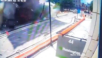 VIDEO: Momento de la explosión en un banco de Ohio; hay varios heridos, uno grave