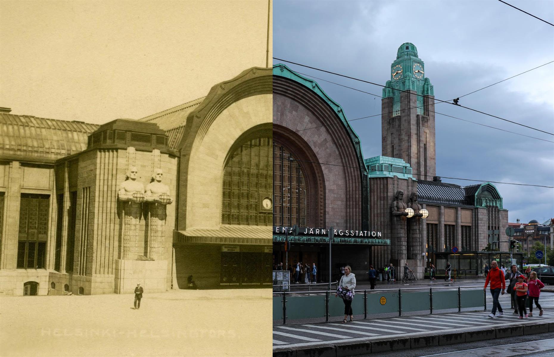 Then and now: what the world’s most historic train stations used to look like