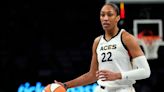 A’ja Wilson becomes 1st player in WNBA history with at least 35 points, 10 rebounds and 5 steals in game