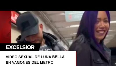 Usuario del Metro relata su experiencia al presenciar video prohibido de Luna Bella meses atrás