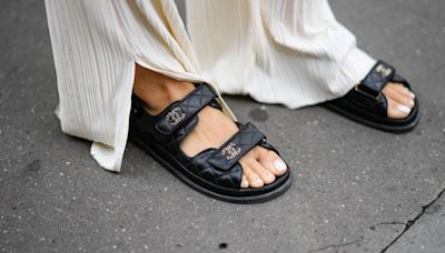 7 chunky dad sandals we love for summer if you want the Chanel vibe