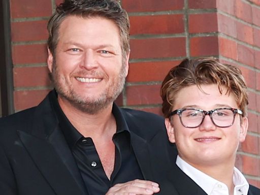 Gwen Stefani's son Zuma, 15, makes major stage debut alongside stepfather Blake Shelton