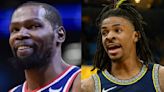 Ja Morant’s Hilarious Reaction To Kevin Durant's Viral Tupac Skit Meme After Team USA Thrashed Serbia in Paris Olympics 2024
