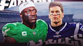 Eagles' AJ Brown clarifies Tom Brady profile picture choice after Patriots rumors