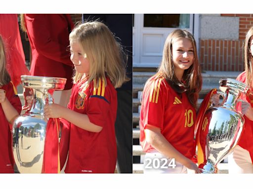 西班牙公主時隔12年再捧歐國盃合照 國王一家接見凱旋「狂牛」【多圖．短片】 (15:33) - 20240717 - 即時熱點