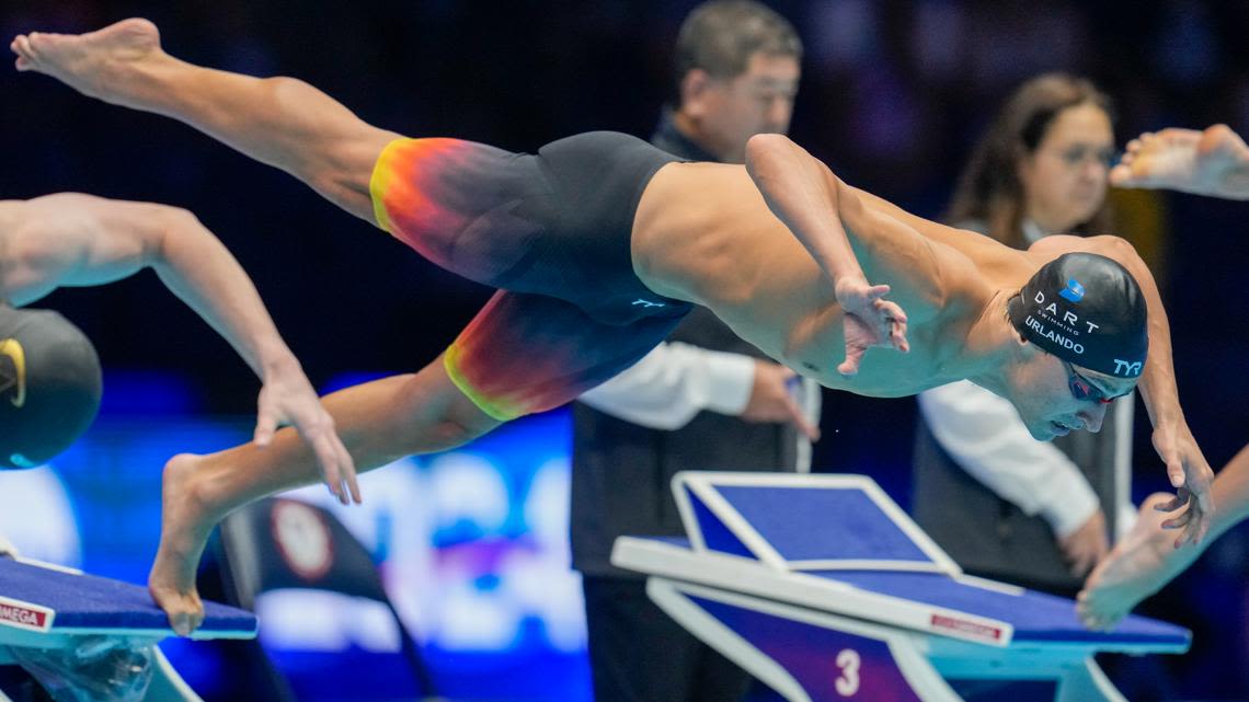 Sacramento's Luca Urlando expected to compete in 200 butterfly at 2024 Paris Olympics