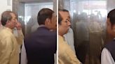 VIDEO: Uddhav Thackeray & Devendra Fadnavis’ Surprise Meet Outside Lift Sparks Alliance Speculation Ahead Of State Assembly Polls