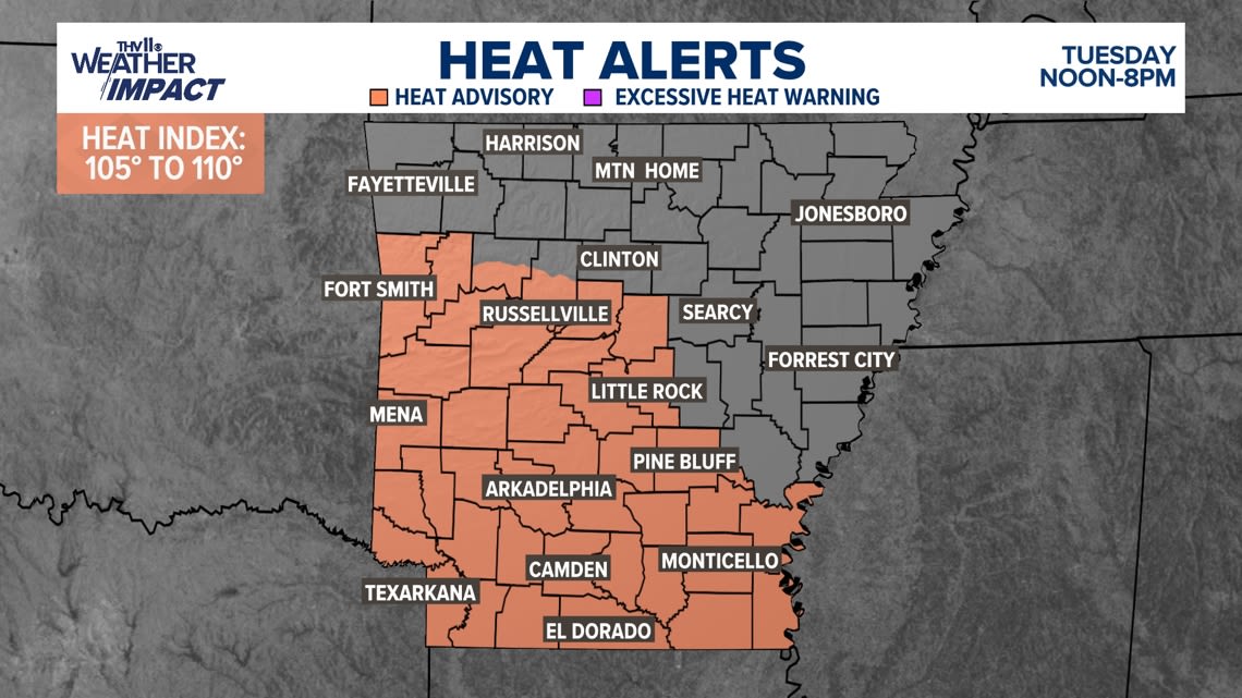 Impactful heat is returning to Central Arkansas | What to know