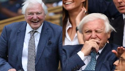 Sir David Attenborough honoured at Wimbledon for Tennis innovation