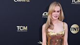 Nicole Kidman Flaunt Figure In A Gold Balenciaga Outfit For AFI Award Gala