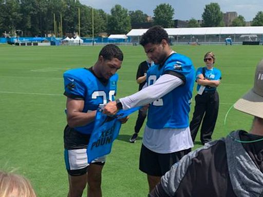 Adam Thielen is Bryce Young’s top target on Tuesday and 3 more Panthers camp takeaways