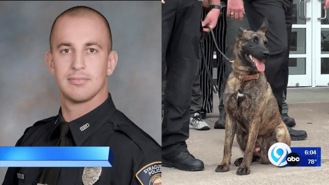 Oneida County Sheriff’s Office names K-9 after Ofc. Michael Jensen