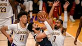 Sluggish Nuggets dominated by energized Lakers in Game 4, lose 119-108