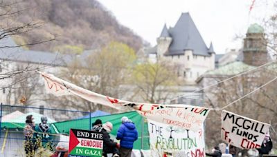 Police ponder move after McGill asks for help with pro-Palestinian encampment