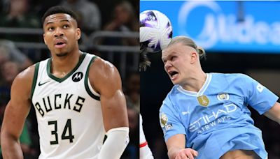 Giannis Antetokounmpo gives shoutout to Erling Haaland and unveils special gift from soccer star