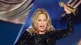 Jennifer Coolidge Makes ‘White Lotus’ Creator Mike White Cry in Golden Globe Acceptance Speech: ‘I Love You to Death’