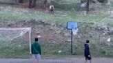 Watch: Elk Joins Kids For A Game Of Soccer In Evergreen