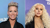 Pink Says Christina Aguilera Wanted to Fight on ‘Lady Marmalade’ Set Over a Chair, but They Made Up: ‘Our Personalities Did Not...