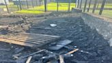 Arson attack at a Co Antrim pitch branded ‘barbaric’ and an ‘attack on the community’