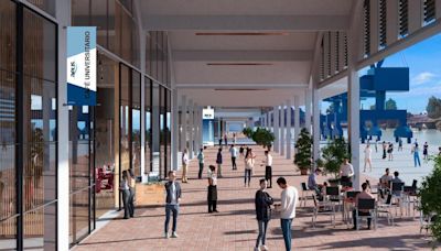 El Distrito Portuario de Sevilla estará listo en 2029 con un parking de 800 plazas