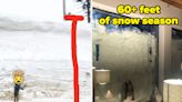 32 Mind-Boggling Pictures Of What Over 700 Inches Of Snow Looks Like In California