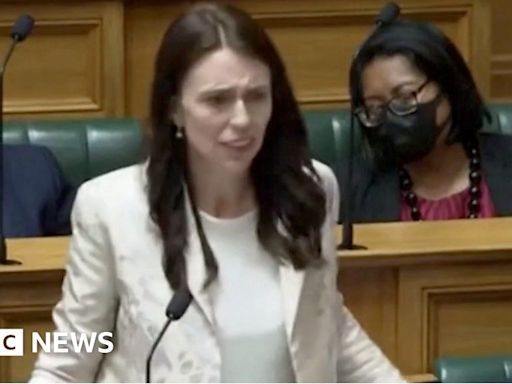 New Zealand PM Jacinda Ardern caught on mic insulting MP in parliament