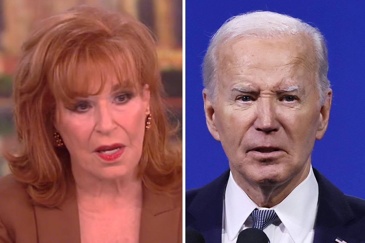 'The View's Joy Behar predicts Joe Biden will drop out of presidential race: "It's so depressing"