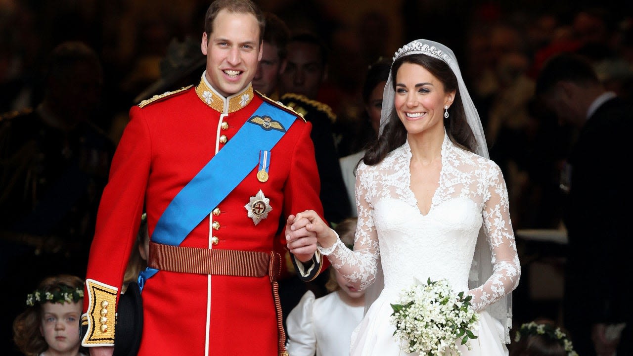 Prince William, Kate Middleton Share Wedding Photo on 13th Anniversary
