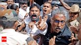 Police crackdown pares BJP’s Mysuru march into ‘mini protest’ | Bengaluru News - Times of India