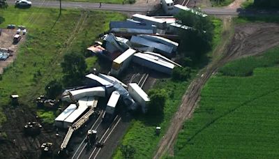 Big Lake train derailment blocks off area as crews and authorities respond