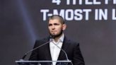 ‘My mind changed’: Khabib Nurmagomedov reflects on UFC career during Hall of Fame induction