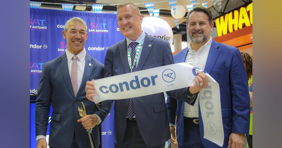 San Antonio International Airport Launches First-Ever Nonstop Flights to Europe on Condor Airlines