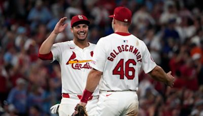 Goldschmidt, Arenado spark late comeback as Cardinals sweep doubleheader with Cubs