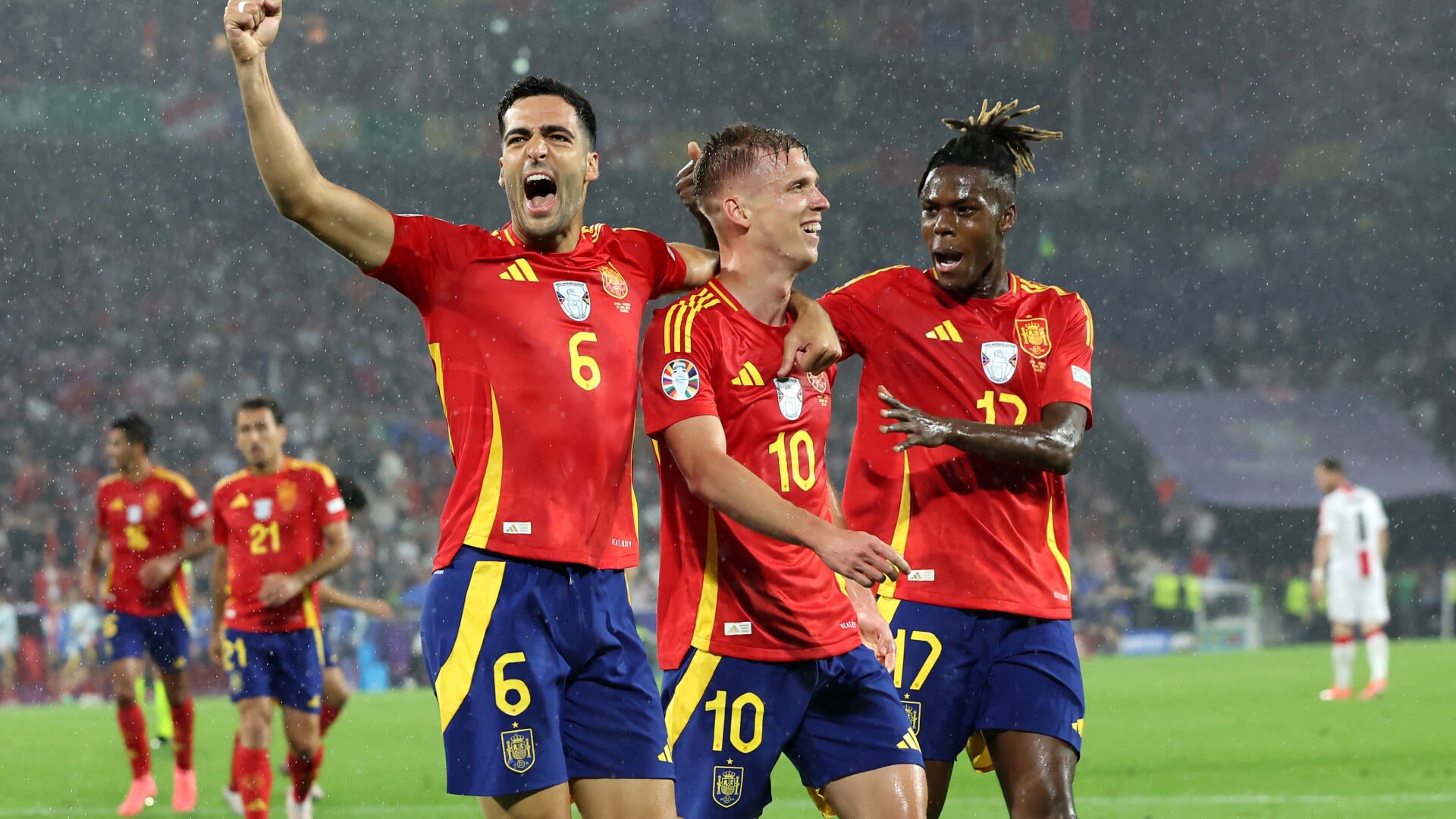 Spain 4-1 Georgia: Furious comeback sets up clash with Germany in EURO 2024 QFs