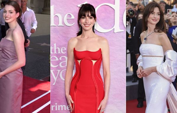 Every Single Outfit Anne Hathaway Has Worn to Her Major Movie Premieres