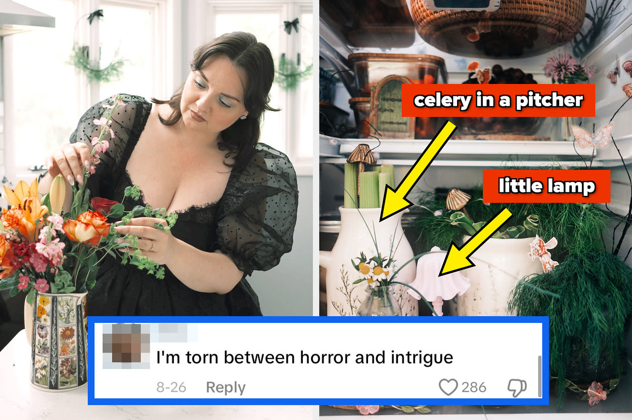 "Fridgescaping" Is The Newest Viral Home Decor Trend, And It Has The Internet Completely Divided