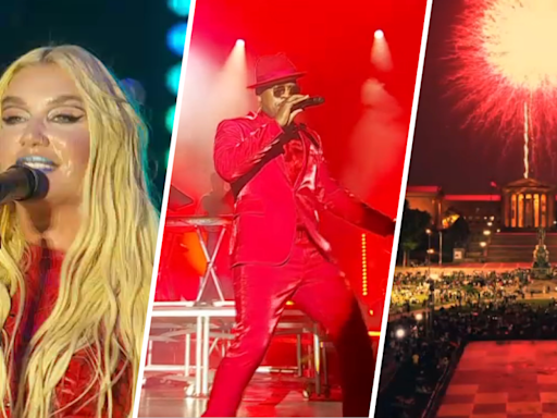 Kesha, NE-YO rock the July 4th Philly stage, fireworks light up the sky