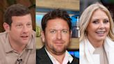 ‘Chin up’: Dermot O’Leary and Carol Vorderman among stars sharing support for James Martin amid bullying row