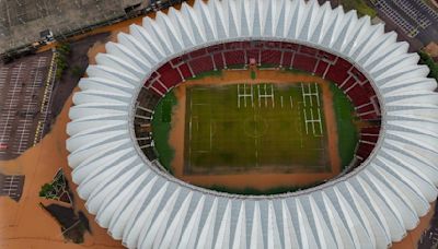 VÍDEO: alagamento atinge o gramado do Estádio Beira-Rio | GZH